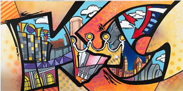 Partners & Sponsors - Modern Art (432x360), Png Download