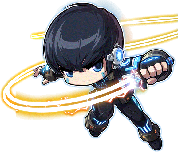 Xenon Maplestory (579x497), Png Download