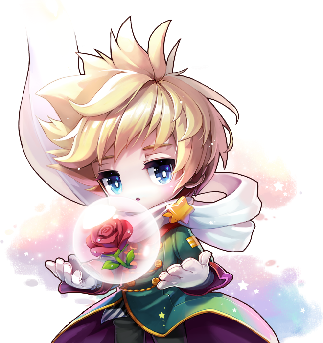 Chibi Characters, Game Character Design, Character - 메이플 2 미엘 (700x700), Png Download