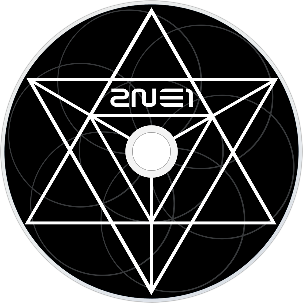 2ne1 Crush Cd Disc Image - Crush By 2ne1 New Cd (1000x1000), Png Download