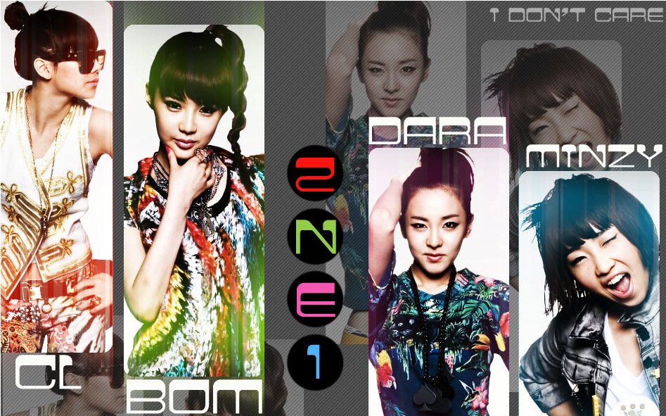 I've Been Listening To Them For Awhile - 2ne1 K Pop Art 32x24 Poster Decor (1024x768), Png Download