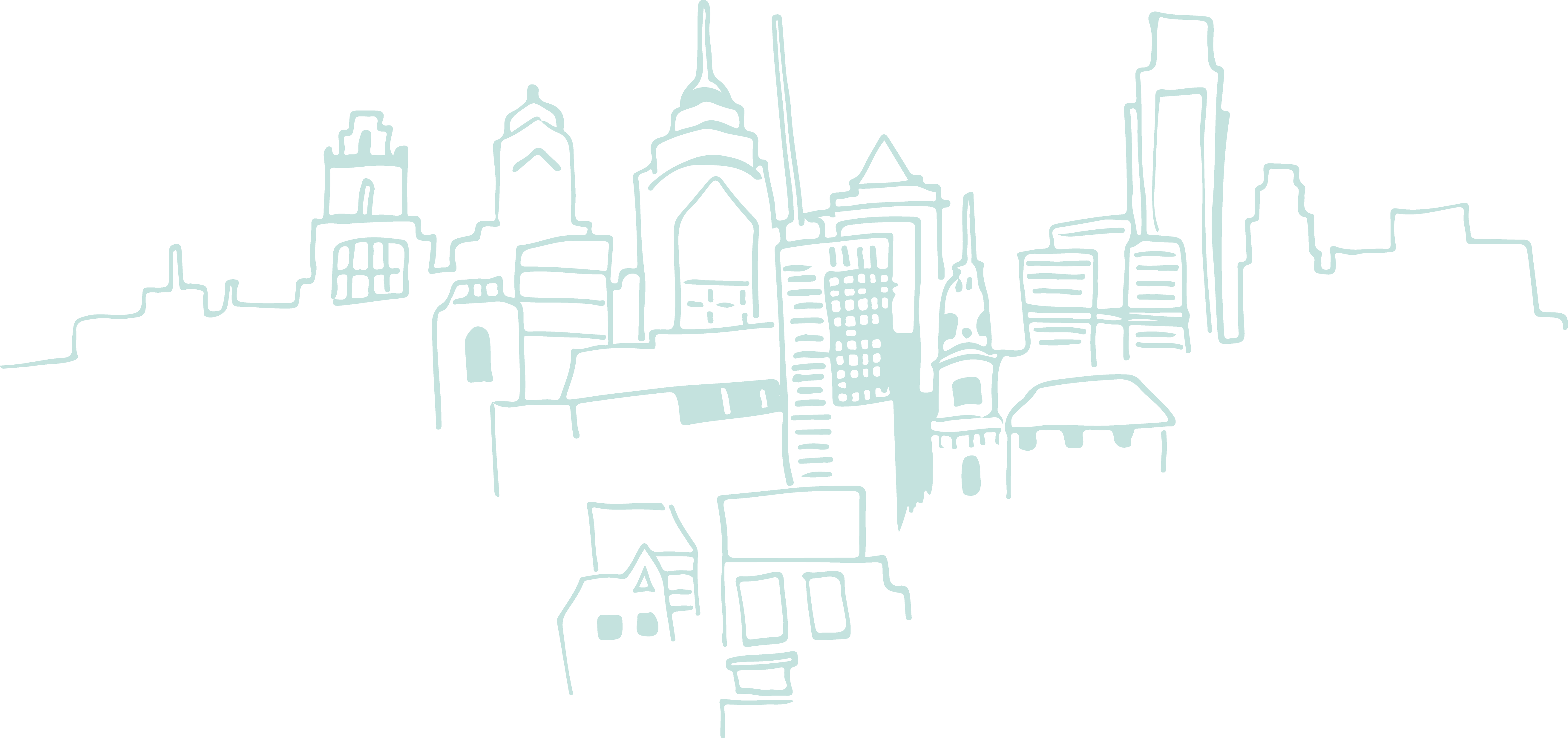 Philadelphia - House (5249x2471), Png Download