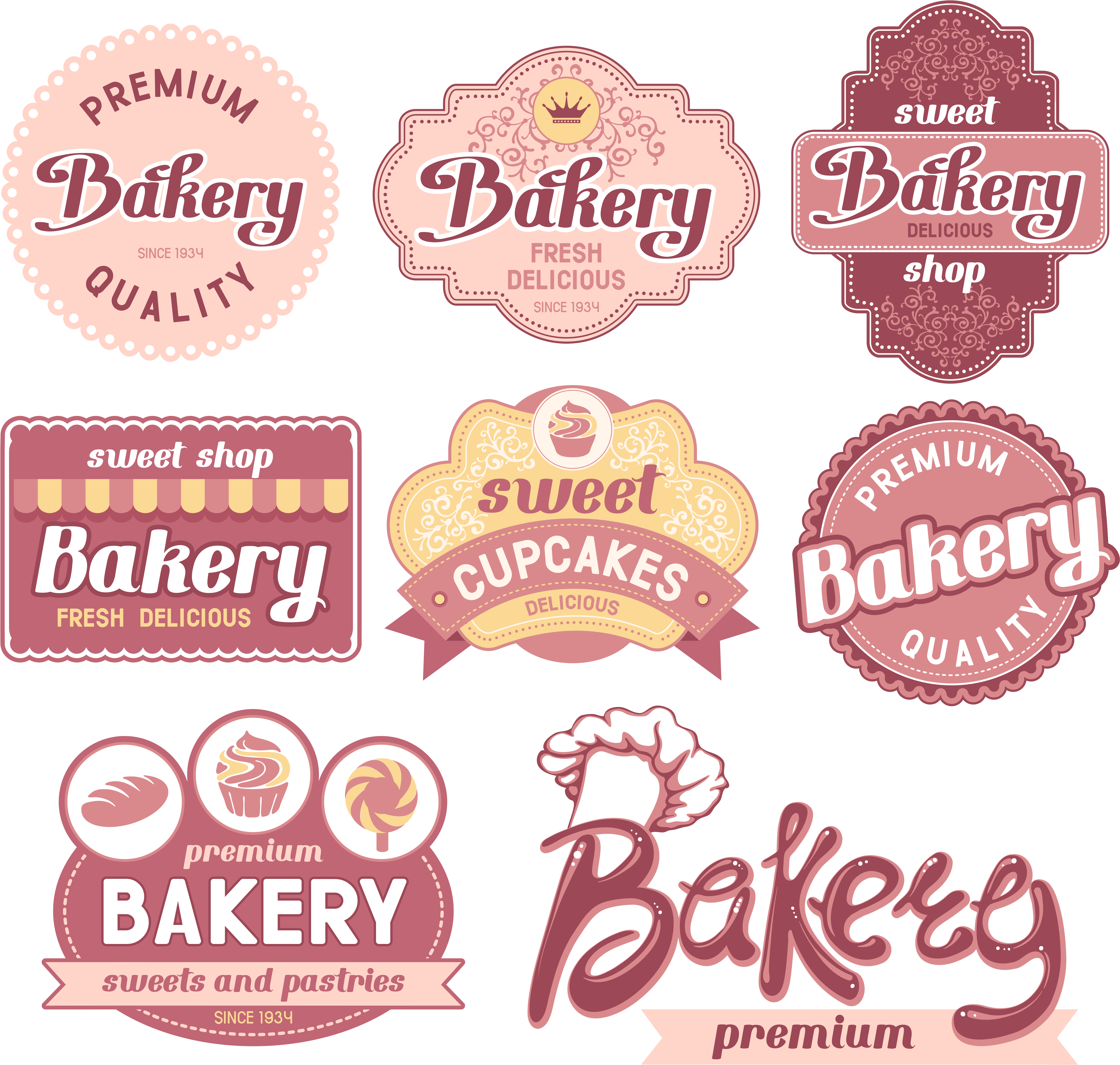 Bakery Label Stock Photography Clip Art - Bakery Label (5906x5906), Png Download