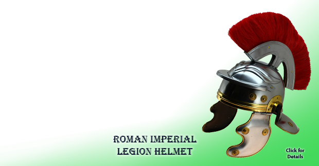 Material - Roman Galea Imperial Legion Helmet - Red Horse Hair (620x324), Png Download