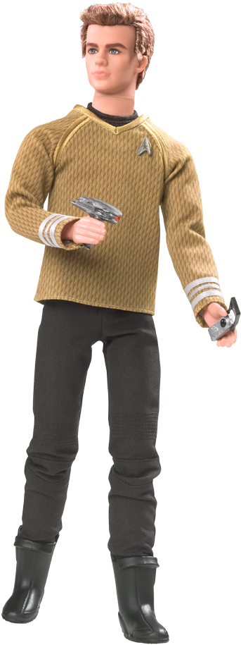 Barbie Pink Label Collection Star Trek Set (640x950), Png Download