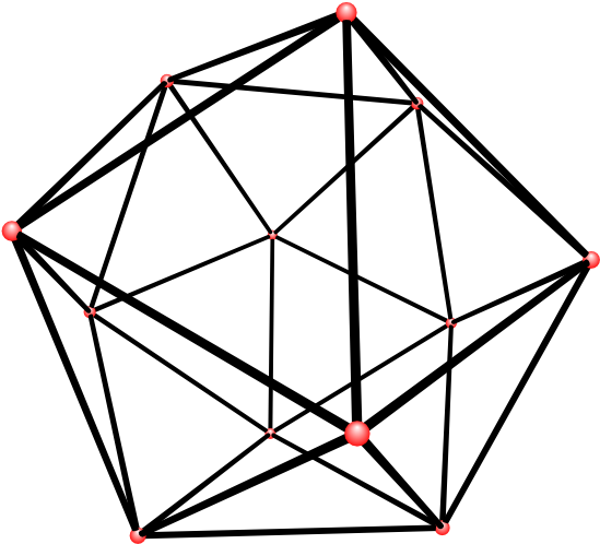 Icosahedron (600x600), Png Download