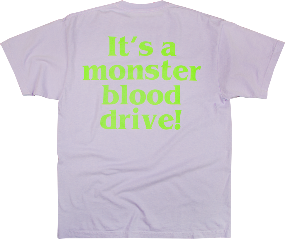 Ss Goosebumps Monster Blood Tee Lavender - Shirt (1200x1200), Png Download