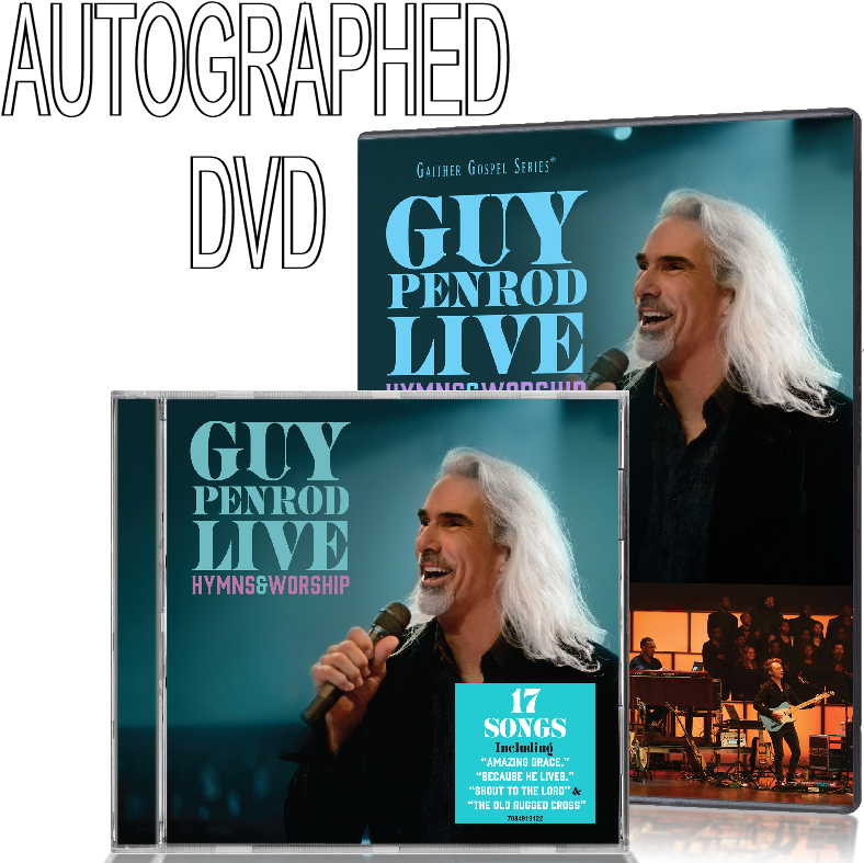 Guy Penrod Live Dvd And Cd Combo - Guy Penrod Live: Hymns & Worship - Dvd (800x800), Png Download