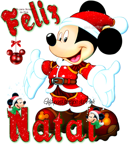 Bjs Liliane Ribeiro Gomes - Mickey De Papai Noel (524x584), Png Download