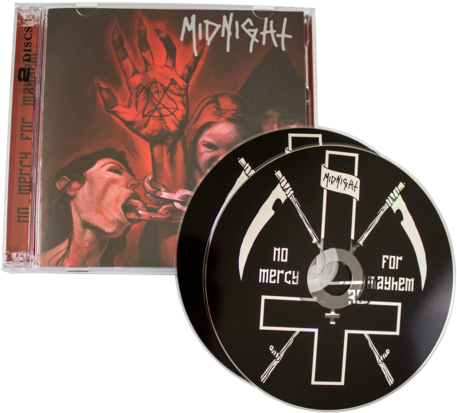 No Mercy For Mayhem 2xcd - Midnight - No Mercy For Mayhem (music Cd) (600x600), Png Download