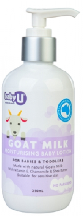 Baby U Goat Milk Moisturising Baby Lotion 250ml (700x700), Png Download