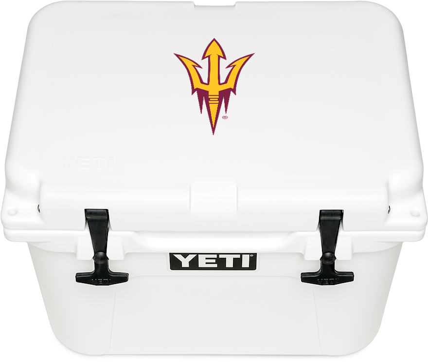 Arizona State Coolers - Yeti Collegiate Series Roadie 20 Cooler, Oklahoma (1680x1024), Png Download