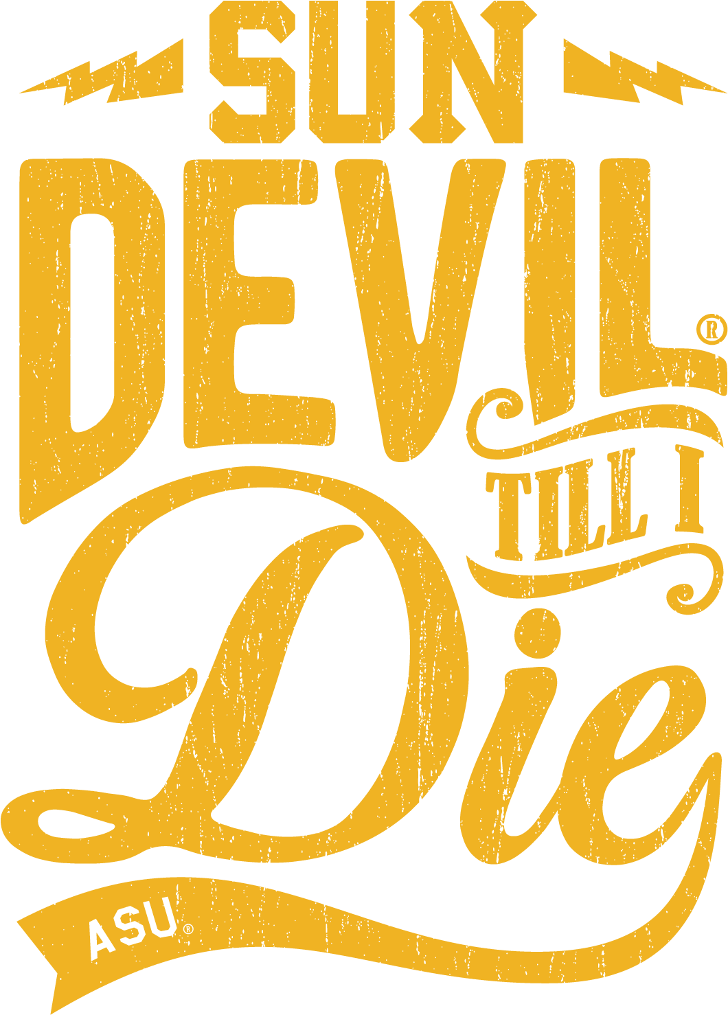 Shirtless & Unstoppable - Go Sun Devils Png (1176x1594), Png Download