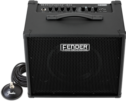 Bg Bronco Page Head - Fender Bronco 40 1x10 Bass Combo Amp (545x390), Png Download