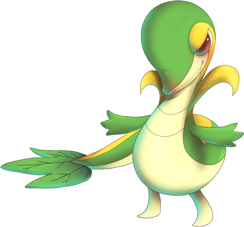 That Was Another Grass Type From Kantoand Snivy, I - Pokémon (800x748), Png Download