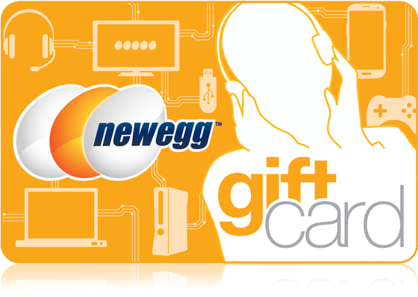 Giftcard Giftcard - Newegg Gift Card (600x500), Png Download