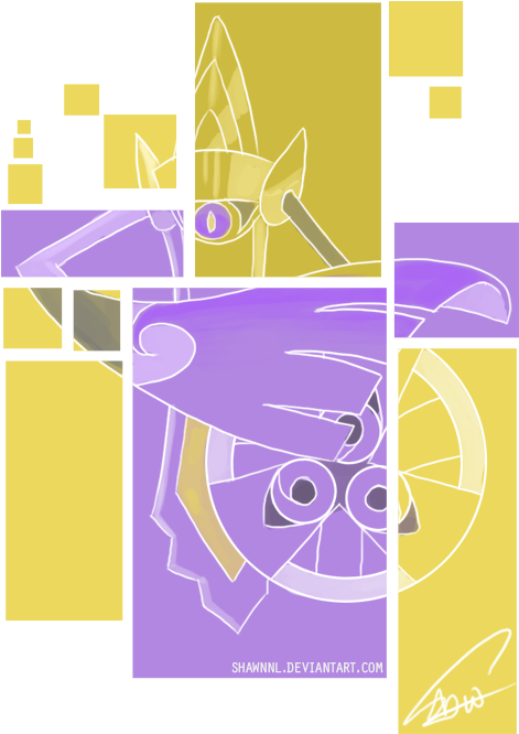 Aegislash - Portable Network Graphics (500x800), Png Download