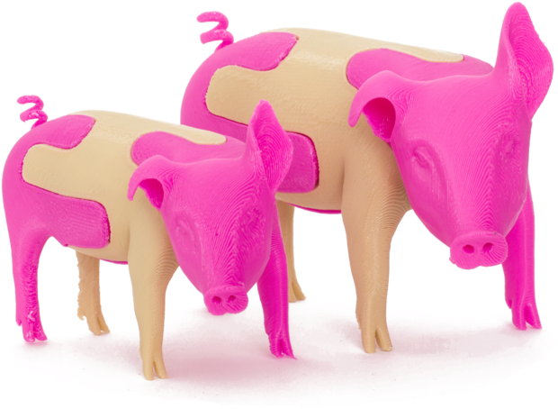 Monica 17 - 3d Print Puzzle Animal (1000x667), Png Download