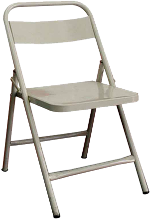 23 Silla Plegable De Metal - Metal Fold Up Chairs (322x450), Png Download