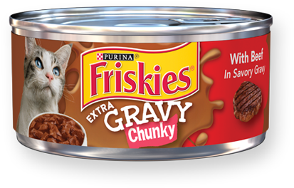 Shop Now - Friskies Extra Gravy (700x489), Png Download