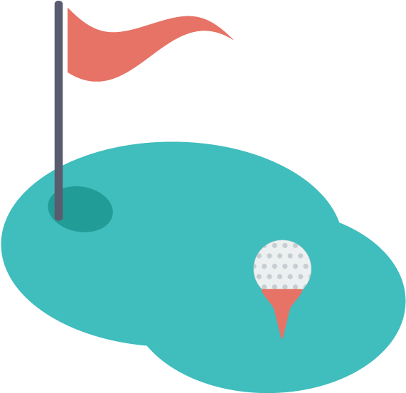 Golf Icon@4x - Golf (800x800), Png Download