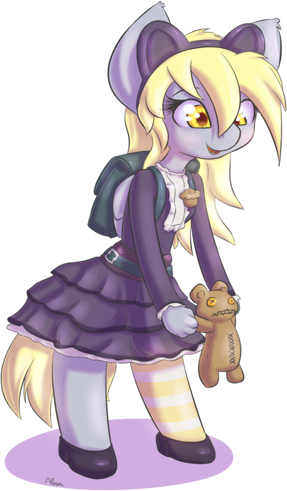 Annie, Anthro, Artist - Derpy Hooves (780x1024), Png Download