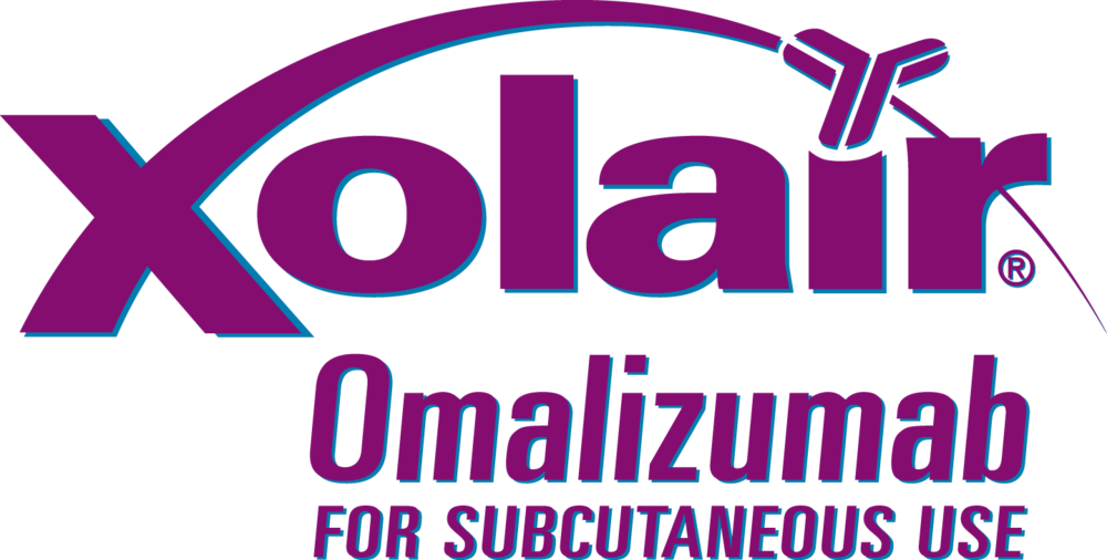 Xolairlogo Fullcolor Rgb - Xolair Logo (1000x506), Png Download
