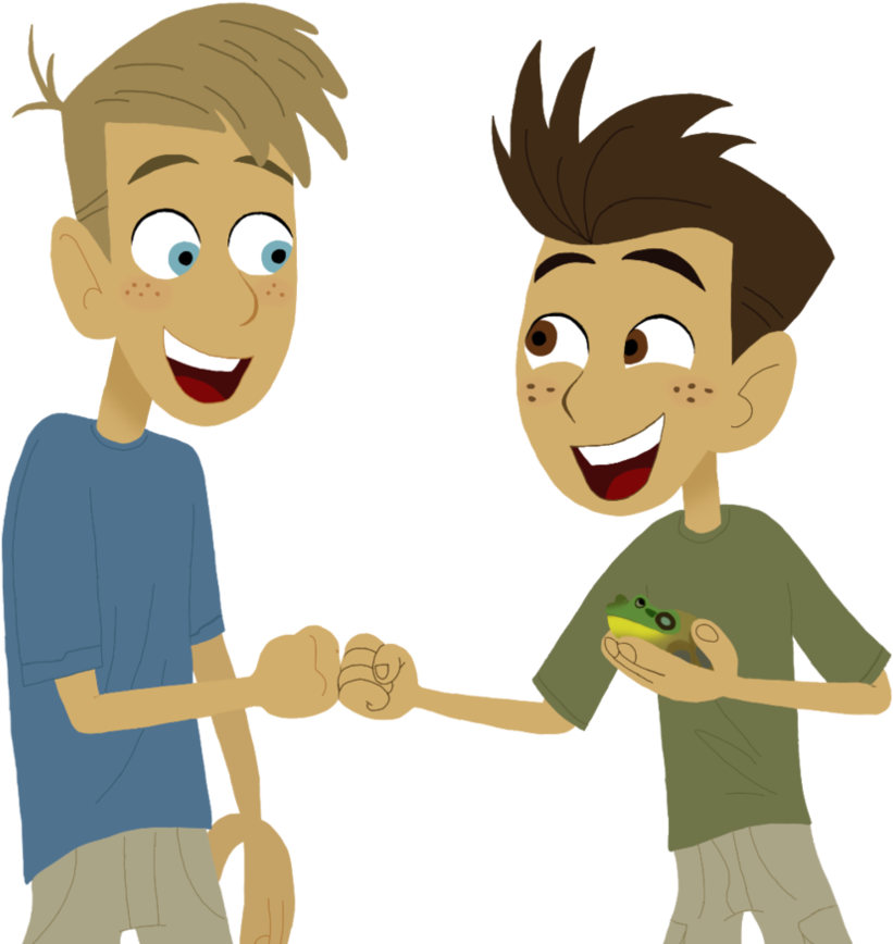 Baby Brofist By Skyfall00silva-d5yrwct - Wild Kratts Baby Chris (894x893), Png Download