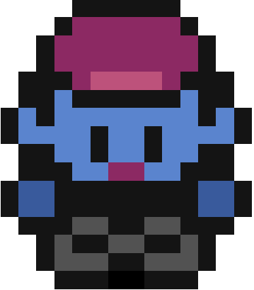 Overworld Pokemon Trainer Fusion With Hydreigon - Pokemon Red Player Sprite (359x409), Png Download