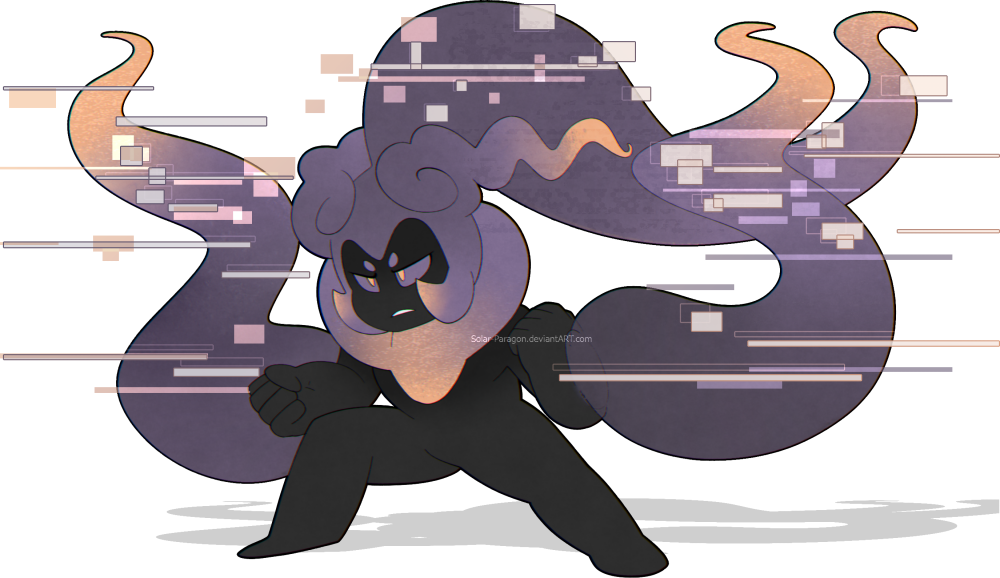 Marshadow Hybrid - Missingno. (1000x578), Png Download