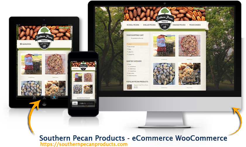 Southern Pecan Products - Online Advertising (841x503), Png Download