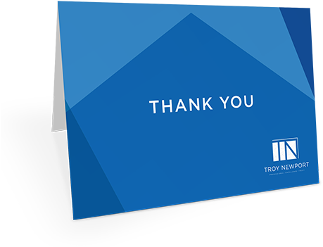 Thank You Card - Graphic Design (535x419), Png Download