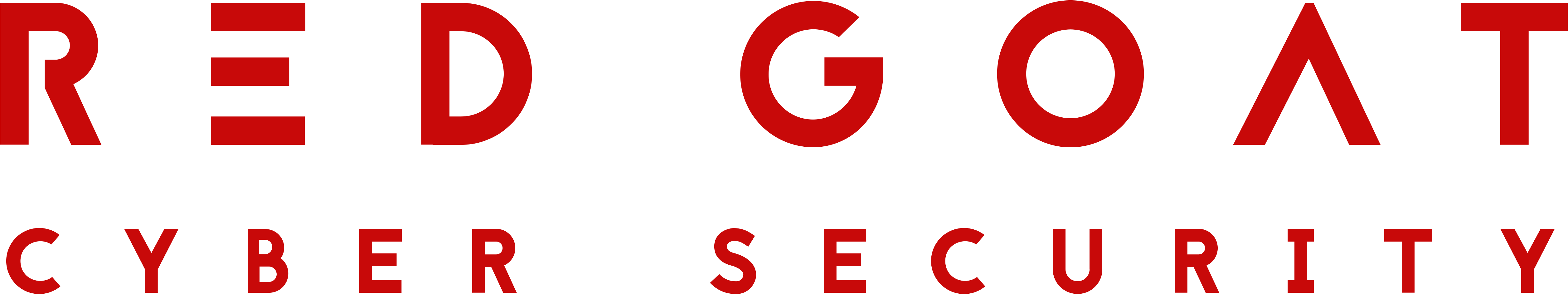 Red Goat Cyber Security Logo - Computer Security (5244x1273), Png Download