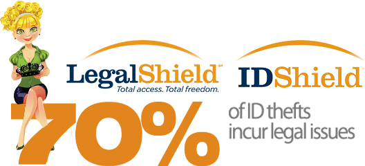 Laura Shield - Legal Shield (528x240), Png Download