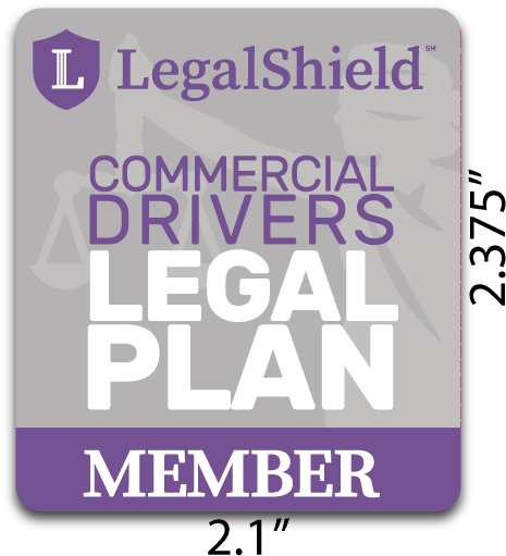 Commercial Driver Plan Window Decal - Decal (750x750), Png Download