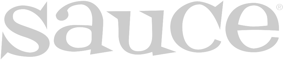 Sauce Sponsoredlogo Bw - Sauce Magazine (1000x623), Png Download