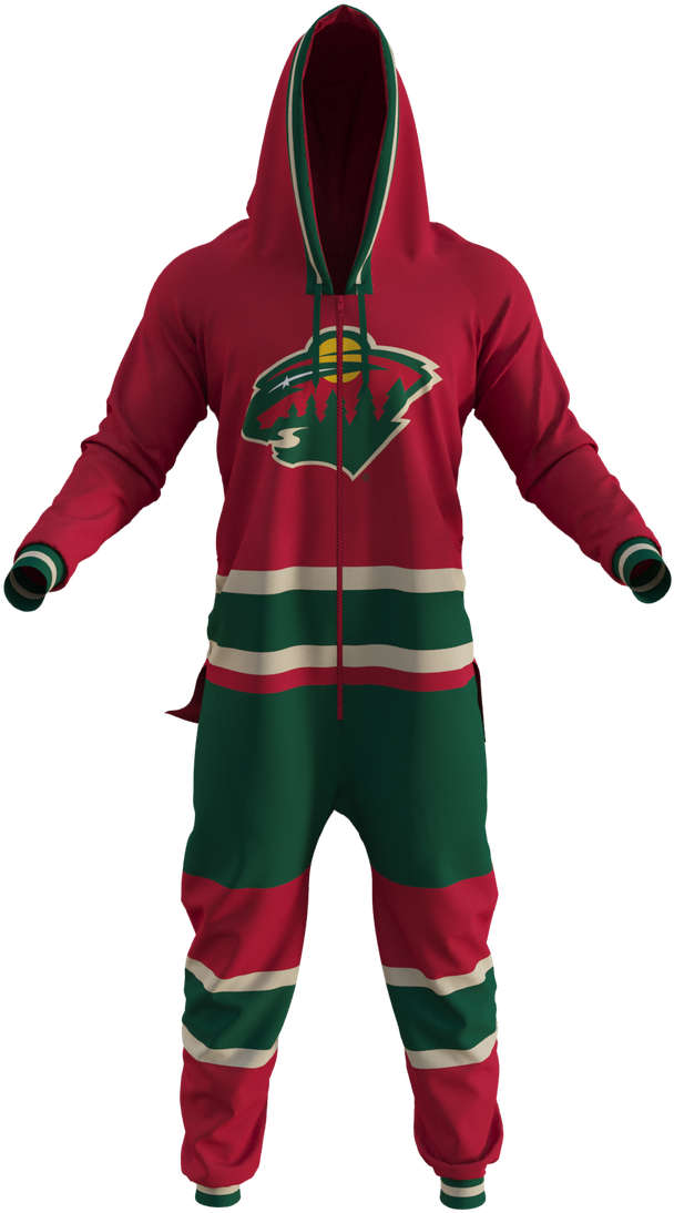 Minnesota Wild Team Onesie - Nhl Onesies Rangers (1280x1280), Png Download