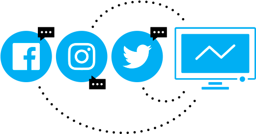 Nielsen Social Tv Measurement - Diagram (520x384), Png Download