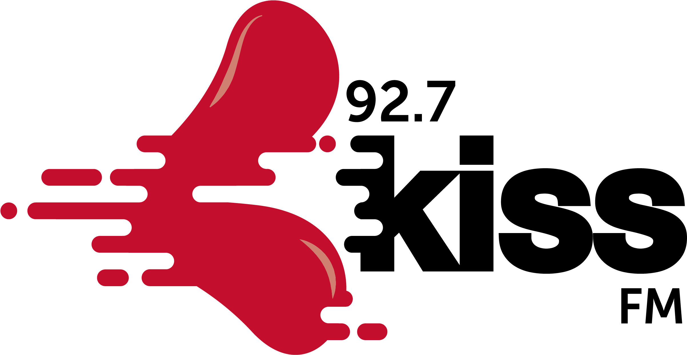 Kiss Kiss - Kiss Fm Queretaro (2619x1431), Png Download