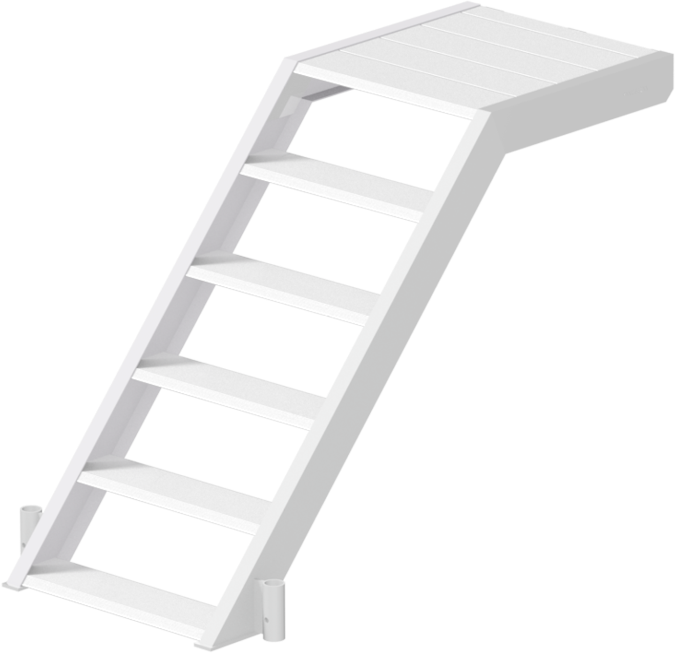 Alblitz Starting Stairway - Aluminium (1800x1400), Png Download