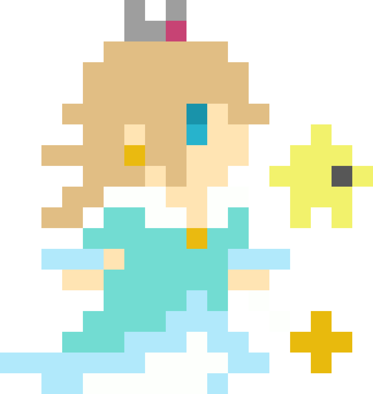 Mystery Mushroom Rosalina - Super Mario Maker Rosalina Costume (1260x1330), Png Download