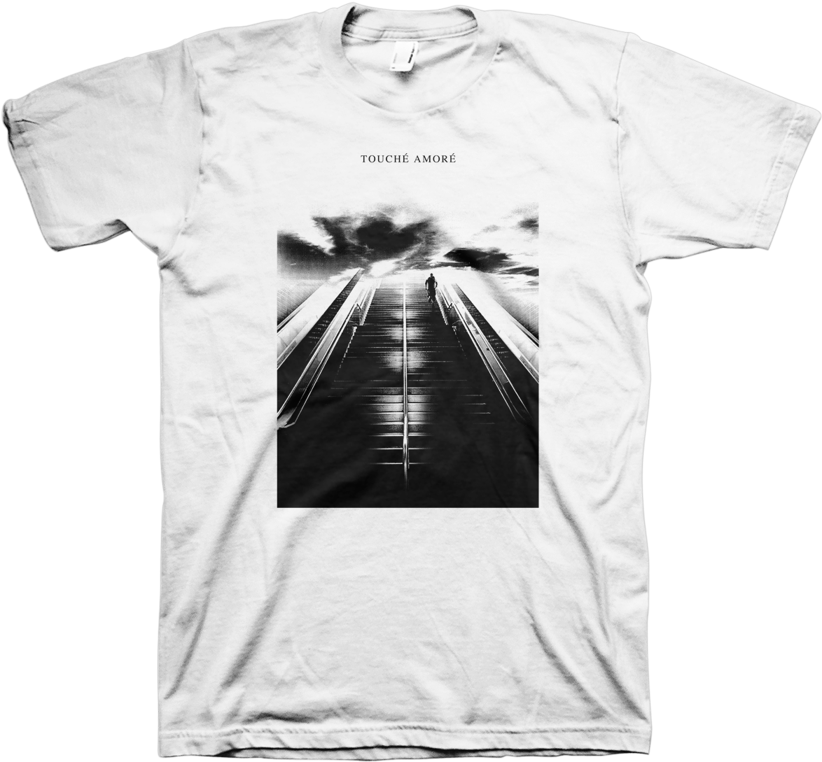 Touche Amore "stairway" White - Modern Life Is War T Shirt (1200x1200), Png Download