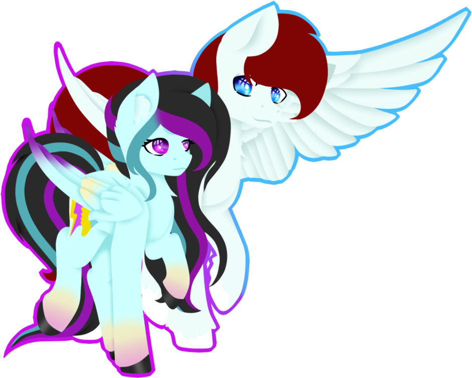 Absolitedisaster08, Female, Male, Mare, Oc, Oc - Cartoon (1024x881), Png Download