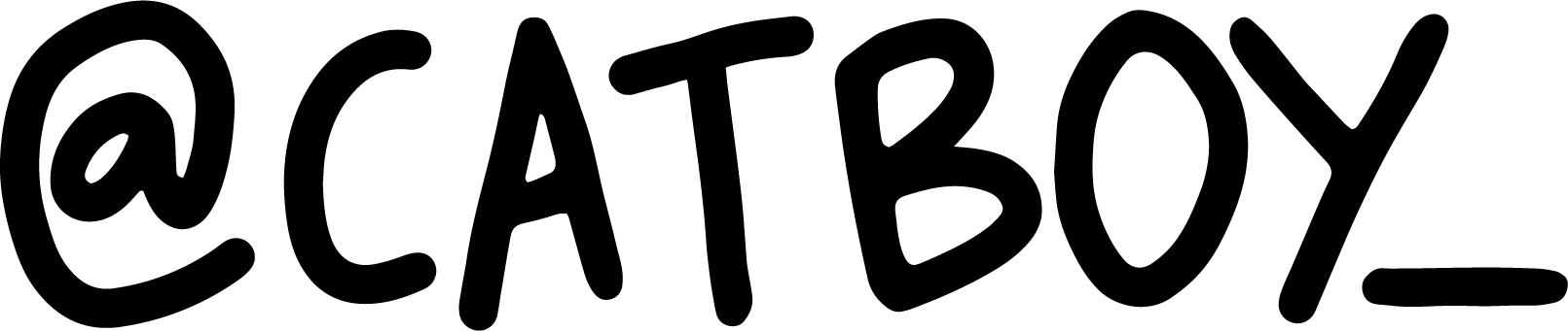 Catboy - T-shirt (1611x341), Png Download