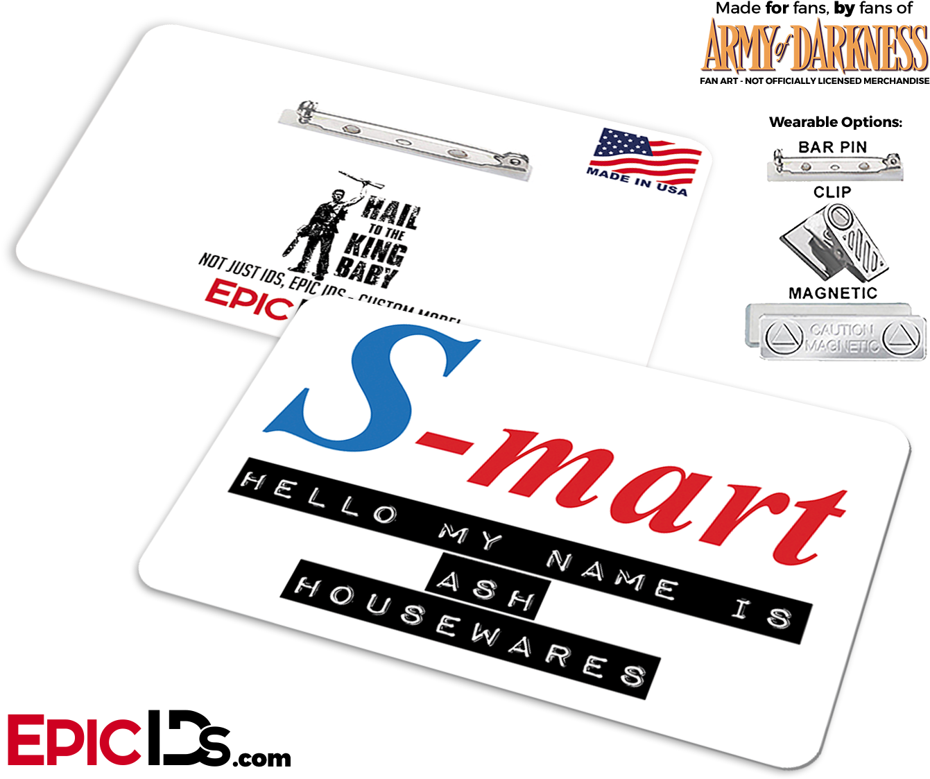 S-mart Ash Williams 'army Of Darkness' Cosplay Replica - Mr Robot Computer Repair With A Smile Png (1417x1181), Png Download