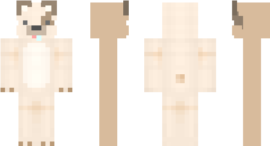 Minecraft Skin Catboy - Minecraft (600x348), Png Download