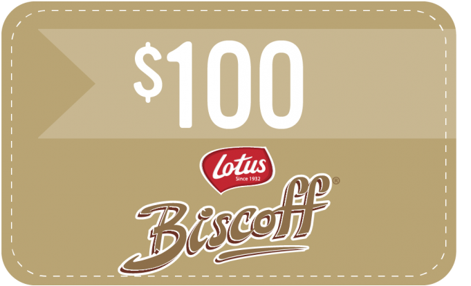 $100 Gift Card To Shopbiscoff - Lotus Biscoff Creamy European Cookie Spread 14.1 Oz (700x699), Png Download