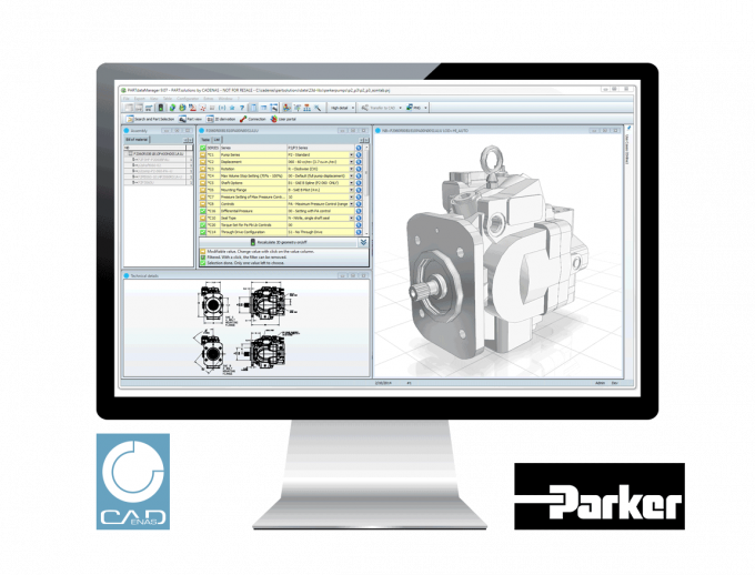Industrial Manufacturer Honored For Initiative To Unify - Parker Legris P1d Iso6431/vdma Clevis Bracket Ga (680x518), Png Download