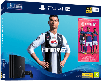 Ps4 Slim Fifa 19 (350x350), Png Download