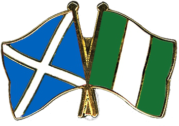 Born And Raised In Edinburgh By A Nigerian Father And - Scottish And British Flag (400x320), Png Download